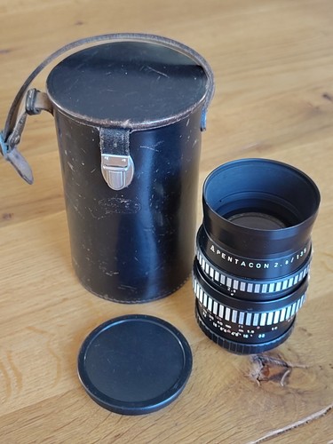 Pentacon 135mm m42 zebra - 2.8,