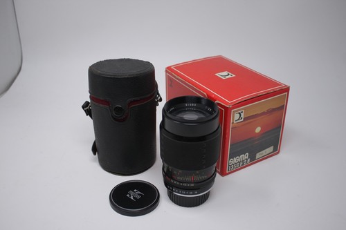 Sigma objektiv 135mm 8 - objektiv, 1:2.8