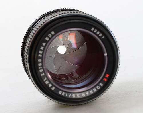 Sonnar 135 auto red - 3,5/135,