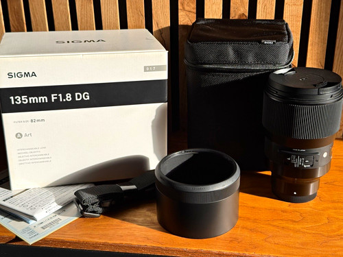 Sigma 135mm dg - f/1,8, art