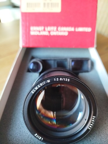 Leica elmarit 135mm - elmarit, m