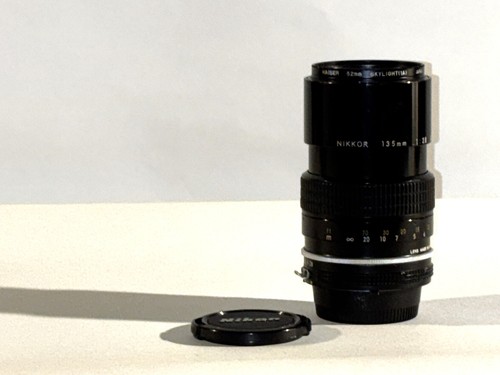 Objektiv nikon nikkor 135mm - objektiv,