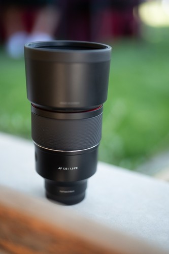 Samyang teleobjektiv 135mm - af,