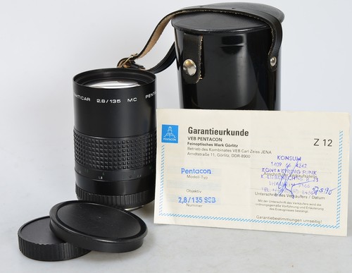 Prakticar 135mm mc - prakticar,