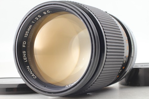 Exc canon 135mm f - fd, f/2.5